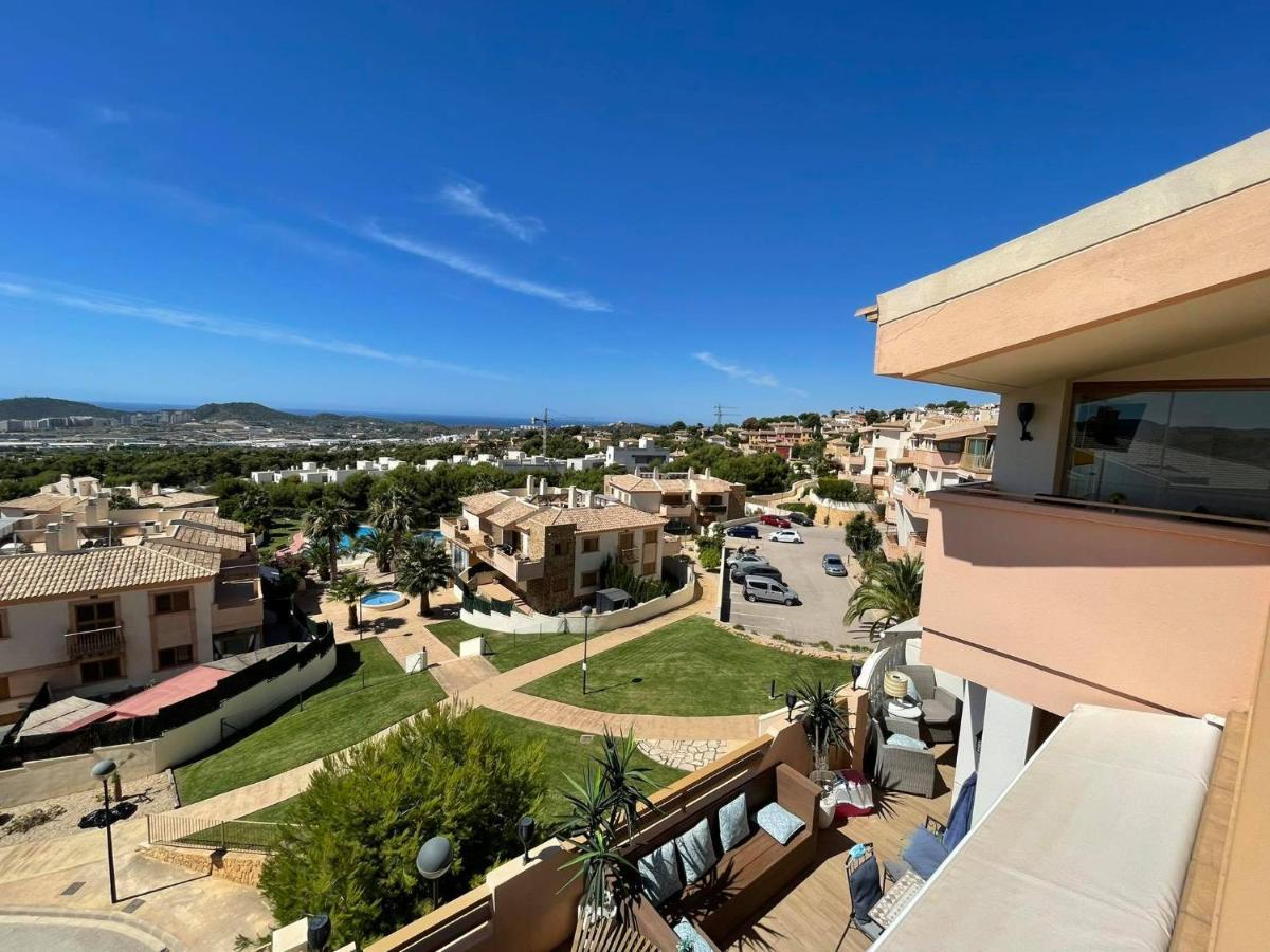 2 Bed Penthouse Apartment - Sea Views - Sleeps 4 Finestrat Exteriör bild