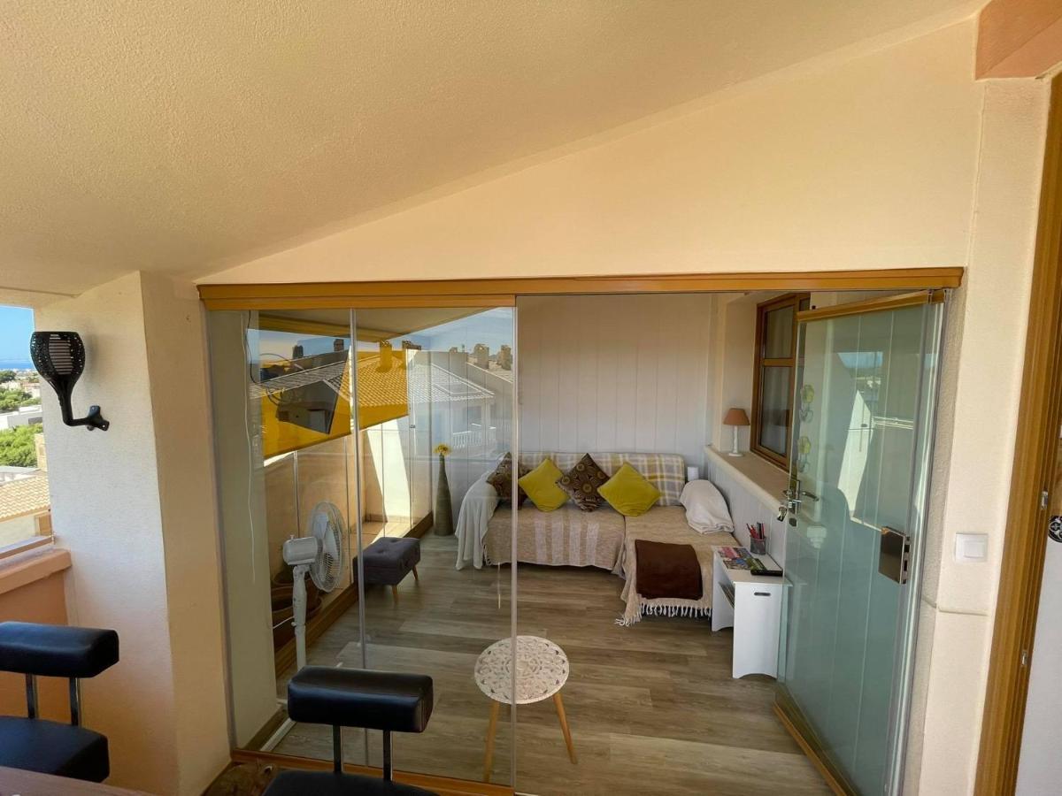 2 Bed Penthouse Apartment - Sea Views - Sleeps 4 Finestrat Exteriör bild